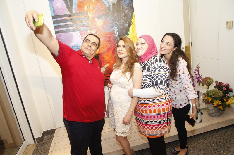 Opening of Nina Taher's Solo Exhibition 'Woman'